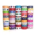 thumbnail image 4 of Coofit 6 Rolls Christmas Masking Planner Tape Cute Tearable Cartoon Craft Tape, 4 of 10
