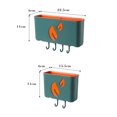 thumbnail image 2 of Utensil Basket Chopstick Rack Chopstick Basket Kitchen Organizer for Spoon Fork Kitchen Utensil Holder 2 Compartments, 2 of 8