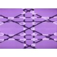 thumbnail image 1 of Ahgly Tapis Rectangulaire Lavable en Machine Intérieur Transitionnel Violet Violet, 2 Pieds x 4 Pieds, 1 of 7