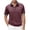 Wine, variant on Casual Mens Shirt Dressy Shirts for Men Mens Work Shirt Vacation Shirts for Men Button Up Short Sleeve Shirts for Men