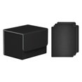 thumbnail image 2 of Card Deck Box with Closure Collectible Cards Container Card Holder Black, 2 of 8