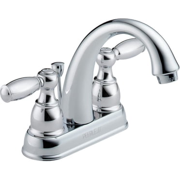 Peerless - Robinet de lavabo à deux manettes centrales en chrome