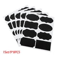 thumbnail image 1 of jovati Mason Jar Labels Stickers 72Pcs Well Made Blackboard Sticker Kitchen Candy Jar Organizer Labels, 1 of 6
