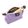 thumbnail image 3 of FAROOT Women Waterproof Makeup Bag, Classic Striped Cosmetic Organizer Multifunctional Pouch, 3 of 7