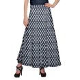thumbnail image 1 of Moomaya Jupe Longue Imprimée en Rayonne pour Femmes Grande Taille, Jupe Maxi à Taille Nouée, 1 of 6