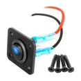 thumbnail image 1 of MesaSe Panneau de Commutation à Bascule 12V 1-4 Gang avec Charge USB pour Camion Bateau Marine RV - Interrupteurs de Style LED Bleus, 1 of 7