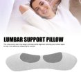 thumbnail image 3 of Memory Foam Lumbar Support Pillow, Back Support Pillow for Lower Back Pain Relief, Lumbar Pillow Memory Foam Waist Support Cushion Back Pillow for Sleeping Driving Resting, 3 of 7