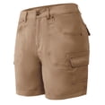 thumbnail image 4 of Short Bermuda Cargo Grande Taille pour Femmes Léger Mode Extérieur Athlétique Coupe Décontractée Été 2025 Vacances Randonnée Séchage Rapide Femmes, 4 of 5