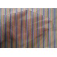 thumbnail image 3 of oneOone Tissu Coton Soie Tissu Imprimé à Rayures Multicolores BTY 42 Pouces de Large, 3 of 3