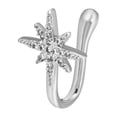 thumbnail image 1 of Clip On Nose Rings For Women Non-Pierced Nose Hoop Ring Adjust Nose Cuff, 1 of 9