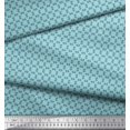 thumbnail image 2 of Soimoi Rayon Fabric Geometric Small Print Fabric by The Yard 56 Inch Wide, 2 of 3