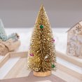 thumbnail image 4 of Desktop Miniature Pine Tree ,Small Christmas Tree,Mini Christmas Tree,Tabletop Small Pine Tree Decor ,Christmas Tree Toppers , Bottle Brush Fake Trees with Wooden Base for Tabletop Decorative, 4 of 9