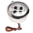 thumbnail image 3 of Aramox Multifunctional Gauge, 4in1 85mm Guage Multifunction Fuel  Oil Pressure Water Temp Volt Meter DC 9-32V for Car RV Boat Motorcycle, 3 of 8