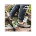 thumbnail image 3 of UKAP Men Rain Boots Plush Lined Rubber Boot Waterproof Rainboot Working Kitchen Shoes Comfort Work Shoe Brown 10.5, 3 of 6