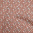 thumbnail image 1 of oneOone Coton Flex Orange Tissu Fruits Matière de Robe Tissu Imprimé Tissu au Mètre 40 Pouces de Large, 1 of 4