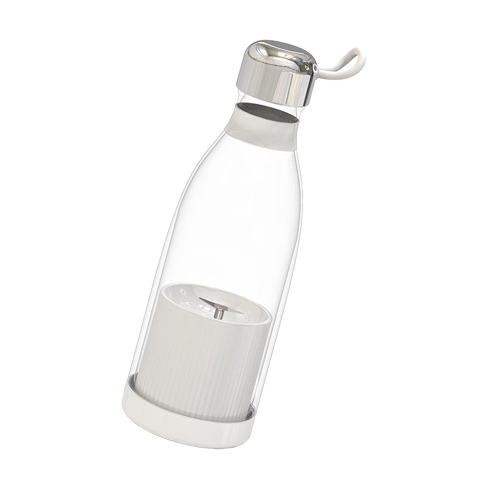 Personal Size Blender Portable Blender Battery Powered USB Blender White 300ML