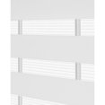 thumbnail image 2 of Cordless Celestial Sheer Double Layered Shade 32x72 - White, 2 of 4