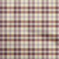 thumbnail image 1 of oneOone Rayonne Tissu Rouge à Carreaux Matière de Robe Tissu Imprimé Tissu au Mètre 56 Pouces de Large, 1 of 4