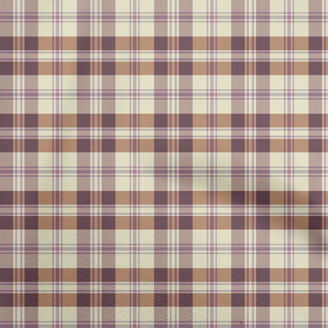 oneOone Rayonne Tissu Rouge à Carreaux Matière de Robe Tissu Imprimé Tissu au Mètre 56 Pouces de Large