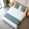 thumbnail image 4 of Dvumao 1pc Solid Bed Runner 70.87x17.72 Inch Stretch Bed Scarf Protector, 4 of 6