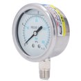 thumbnail image 2 of Vacuum Pressure Meter, Class 2.5 Accuracy Stable Performance Pressure Gauge  For Chemical Industry 0-16Mpa, 2 of 8