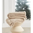 thumbnail image 2 of Better Homes & Gardens Faux Fur Throw, Beige, 50 x72, 2 of 9