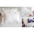 thumbnail image 2 of SUNSIOM Taie d'Oreiller Blanche, Taies Décoratives avec Fermeture Éclair Invisible, 2 of 4