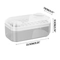thumbnail image 2 of Chmadoxn Tools&Home Improvement Household Ice Making Box Ice Ice Block Ice Block Storage Box One Click Press Ice Ice Box Set Household ice making, 2 of 3