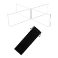 thumbnail image 4 of S SERENABLE Support Pliable en Métal avec Sac de Transport Support de Boîte Support de Bagage Robuste Courbé, 4 of 9