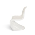 thumbnail image 2 of Heavenly Collections | Modern S-Shaped Plastic Dining Chairs (Set of 4) - Mid-Century Retro High Gloss Shiny White Cantilever Side Chairs for Kitchen & Dining Area, 2 of 11