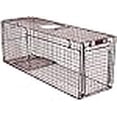 thumbnail image 3 of Tru Catch 30LTD Humane Live Animal Trap - Easy & Safe Catch & Release for Cats, Rabbits, & Other Small Animals - Durable Light Duty TNR - (30" L x 11" H x 9" W), 3 of 4
