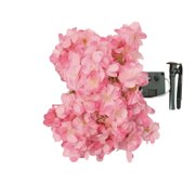 A Solar Powered Cherry Blossom Vine Lights With Copper Wire, Outdoor Garden Courtyard Patio String Lights, Warm White Led Decorative Lighting For Wedding Party Festival, 4 Meters Long, 0.6