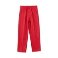 thumbnail image 1 of KYAIGUO Pantalon Habillé pour Garçons 4-17T, Pantalon d'Uniforme Scolaire Formel pour Tout-Petits à devant Plat, 1 of 9
