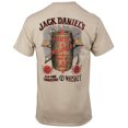 thumbnail image 3 of Jack Daniels T-Shirt à Imprimé Fût de Whisky devant et Dos-Moyen, 3 of 3