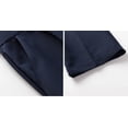 thumbnail image 4 of Boys Flat Front Dress Pants - Adjustable Waist, Zipper Fly - School Uniform Trousers - Polyester - 2-16 Years, 4 of 4