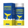 thumbnail image 1 of 50pcs Ammonia Nitrogen Quick Water Quality Test Strips Paper Kit for Aquarium, 1 of 11