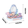 thumbnail image 3 of Aodebiao Pretend Play Makeup Toy Set Safe Non-Toxic Role Play Cosmetic Kit for Creative Dress Up Fun Travel Portable Beauty Case Fine Motor Skills Learning Gift, 3 of 6