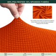 thumbnail image 3 of CHUN YI 1 Piece Cushion Cover Spandex Stretch Textured Grid Box Cushion Seat Slipcover, 3 of 6