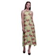 thumbnail image 1 of Bimba Floral Vacances d'Été Fête Licou Beachwear Femmes BacklessDress-Large, 1 of 6