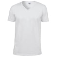 thumbnail image 1 of Gildan T-Shirt à Manches Courtes à Col en V Style Doux pour Hommes, 1 of 5