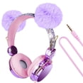 thumbnail image 1 of fastboy Children Headset Cartoon Wired 3.5mm Kids Headphone Plastic Adjustable Headphone for Phone Computer, 1 of 8