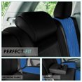 thumbnail image 4 of For 2011–2021 Jeep Grand Cherokee FH Group Neoprene Waterproof Custom Fit Car Seat Covers - Rear Blue, 4 of 5