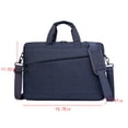 thumbnail image 3 of Laptop Shoulder Bag 15.6 Inch Compatible With Laptop Or Tablet Water Repellent Fabric For Business School Travel, 3 of 7