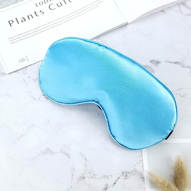 CEHVOM Sleep Mask Silk Blackouted Soft Travel Mask with Adjustable Strap Sleep Eye Mask
