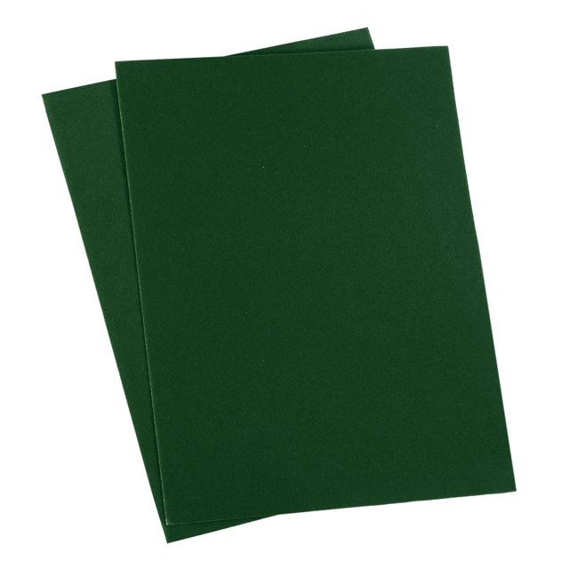 Unique Bargains Patchs en Velours Autocollants Patchs de Réparation Verts Lot de 2