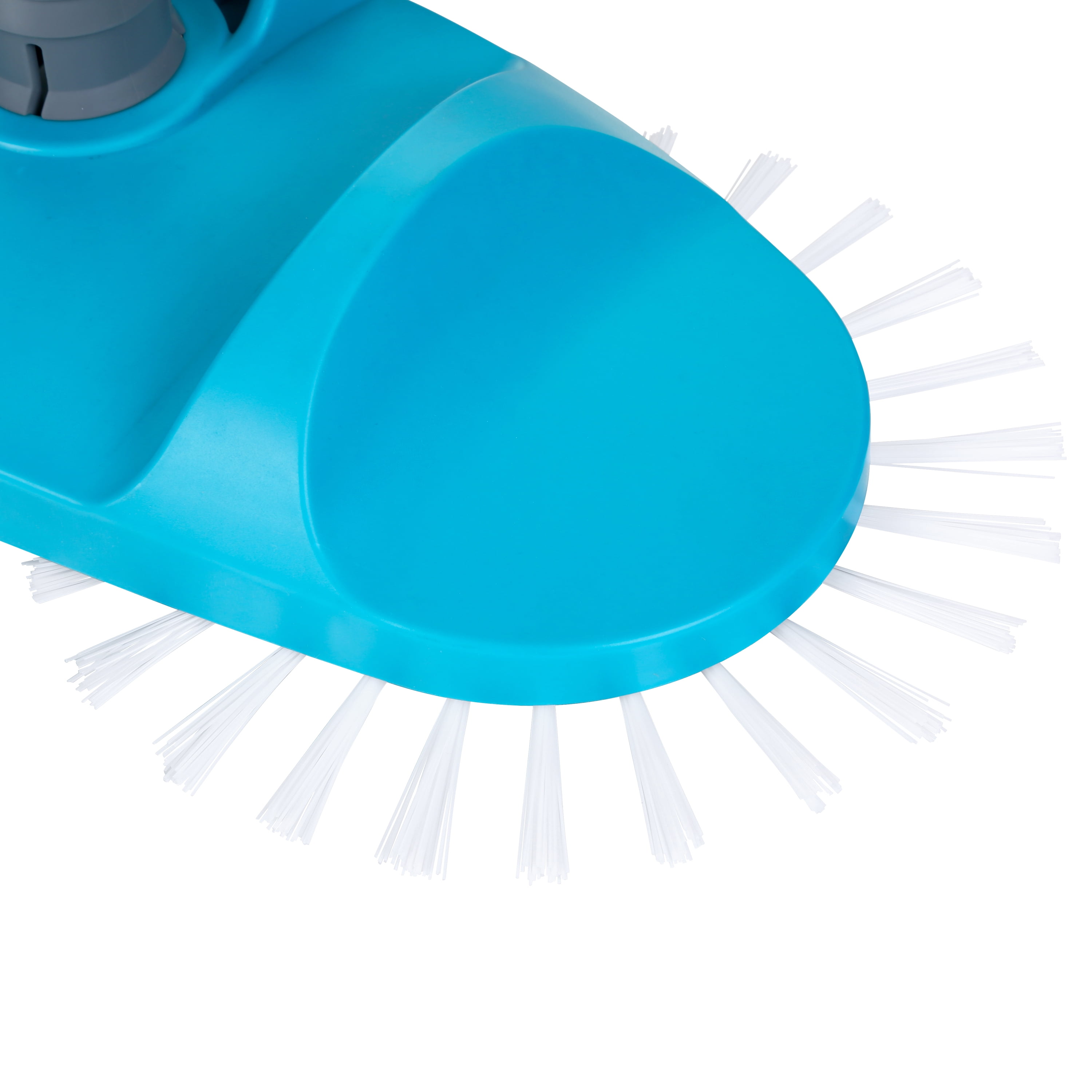 Tête d'aspirateur de piscine portable Mainstays bleu sarcelle et gris avec brosses rotatives - 2,51 lb.