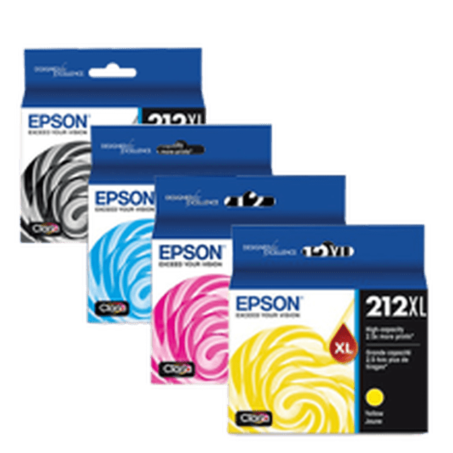 -Tout Neuf Original Epson T212XL Set Cartouche d'Encre / Jet d'Encre pour Epson Expression Home XP-4100