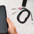 thumbnail image 4 of Shisuyan Replacement Usb C To Dual 1/4 Audio Cable 2m Audio Equipment Converter Cable, 4 of 9