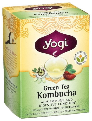 Green Tea Kombucha, 16 Bags