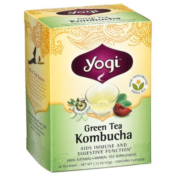 Kombucha au Thé Vert, 16 Sachets